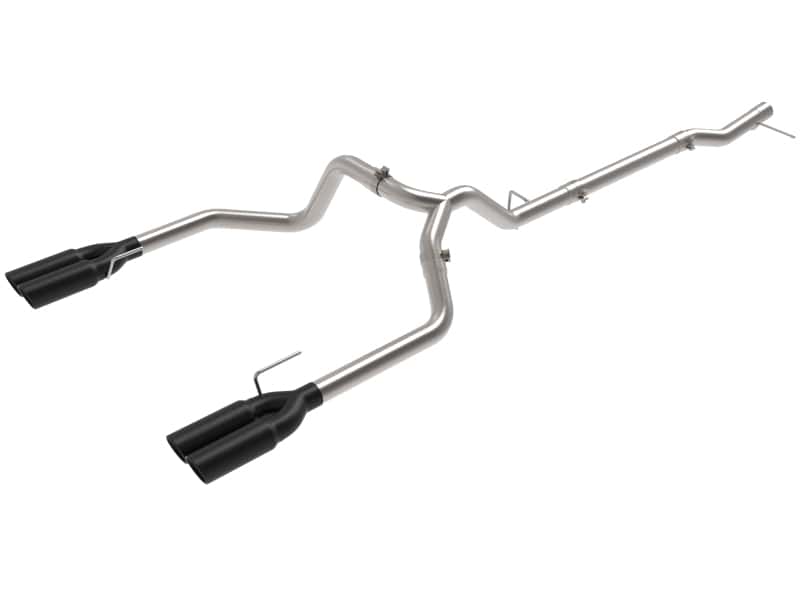 aFe — aFe 23-24 GM Trucks L6-3.0L (td) LZ0 Vulcan Series 3in 304 SS DPF-Back Exhaust System w/ Black Tip
DPF-Back Exhaust - view 1