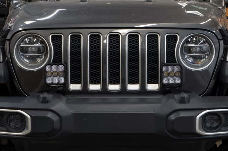 Diode Dynamics — Diode Dynamics 18-21 Jeep JL Wrangler SS5 Bumper LED Pod Light Kit - Yellow Pro Driving - view 2