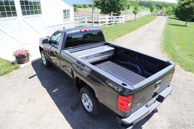 Dee Zee — Dee Zee Universal Tool Box - Red Chest BT Alum 56In Slanted
Tool Box - view 10