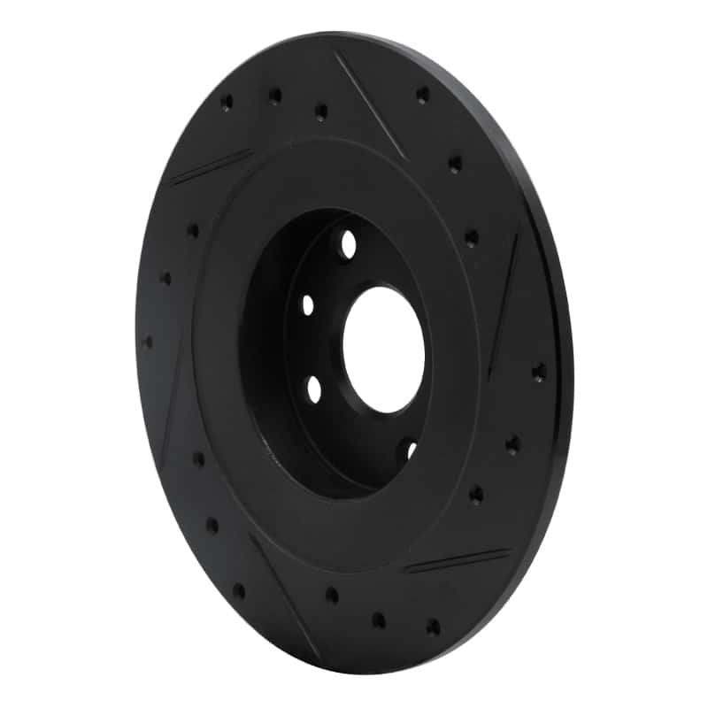 R1 Concepts — R1 01-05 Mazda Miata Rear Left Drilled & Slotted Black Brake Rotor
R1 Brake Rotor Drill - view 4