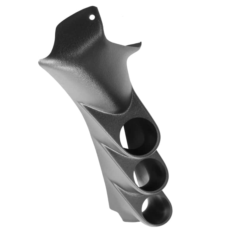 AutoMeter — Autometer 01-04 Ford Mustang Convertible 52mm Black Triple Pillar Pod
2-1/16" 3-PILLAR MUS - view 1