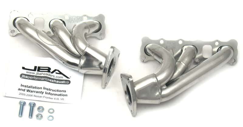 JBA — JBA 04-15 Nissan 4.0L V6 1-5/8in Primary Silver Ctd Cat4Ward Header
Exhaust Header - view 1