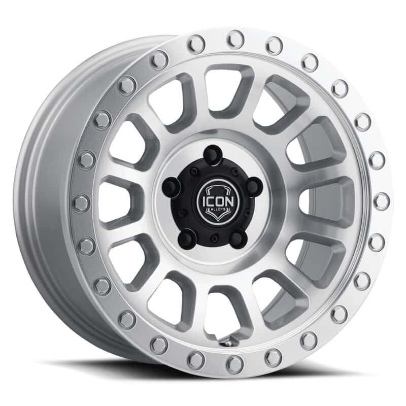 ICON — ICON Hulse 18x9 8x180 12mm Offset 5.5in BS Silver Machined
HULSE WHEEL - view 1