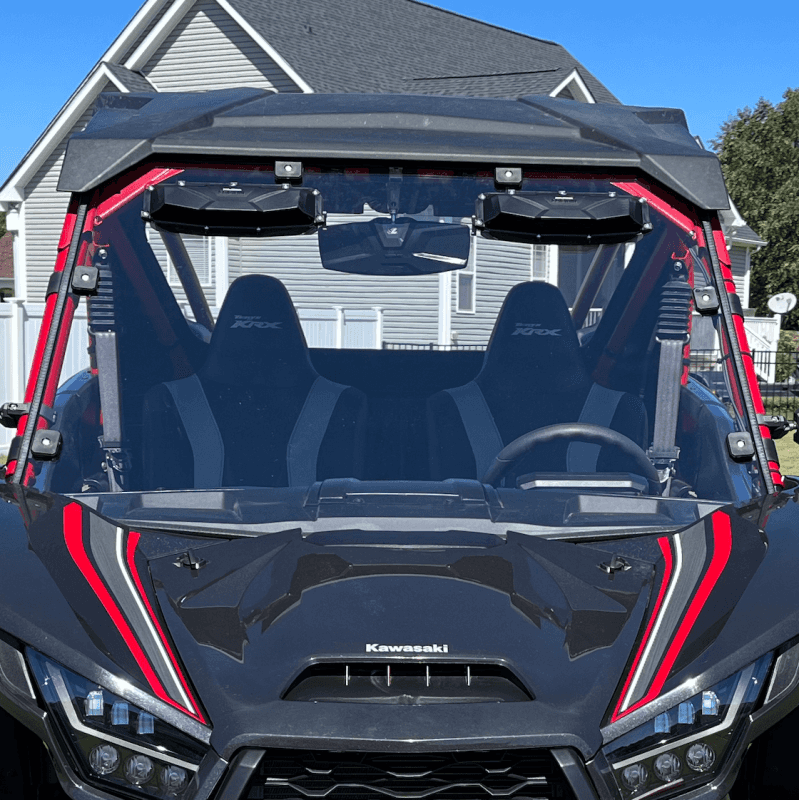 Seizmik — Seizmik 20-23 Kawasaki KRX1000 Teryx Windshield Versa-Vent - view 4