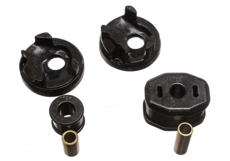 Energy Suspension — Energy Suspension 91-94 Nissan Sentra/NX1600/2000 Black Motor Mount Inserts (2 Torque Mount Position
Motor Mount Set - view 1
