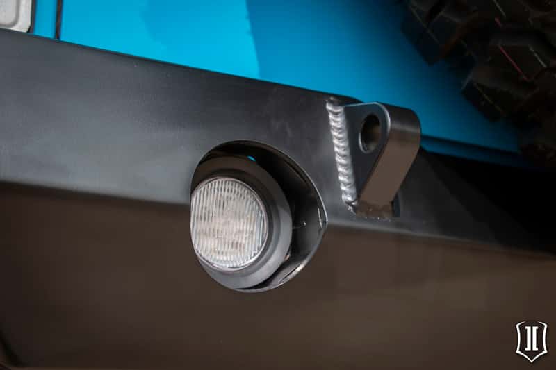 ICON — ICON 07-18 Jeep Wrangler JK Pro Series 2 Rear Bumper w/Hitch/Tabs
REAR BUMPER - view 7
