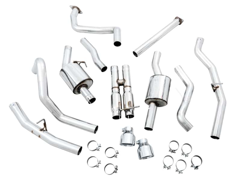 AWE Tuning — AWE Tuning 2021 RAM 1500 TRX 0FG Cat-Back Exhaust - Chrome Silver Tips
0FG Catback - view 17