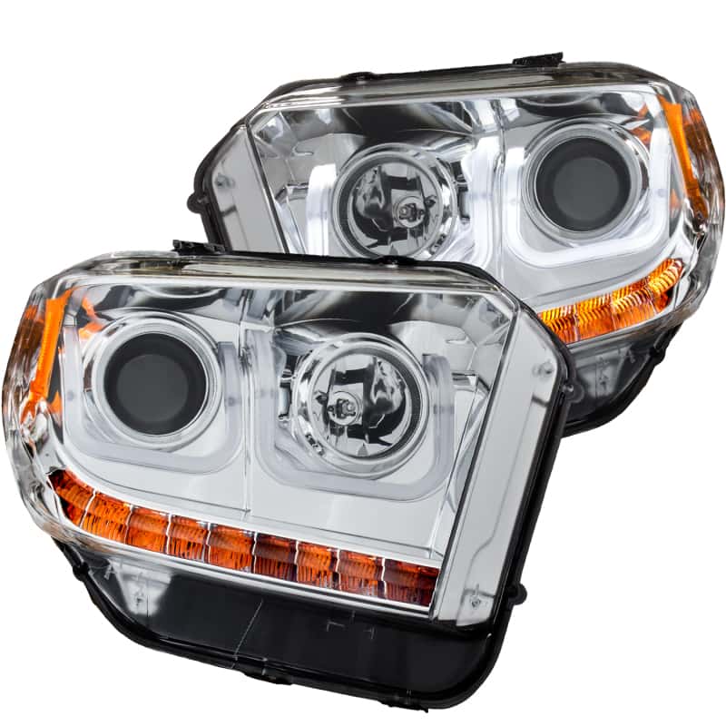 ANZO — ANZO 2014-2016 Toyota Tundra Projector Headlights w/ U-Bar Chrome
Head Light Set
HdLtSet - view 2