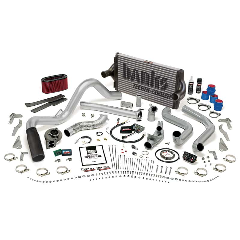 Banks Power — Banks Power 94-95.5 Ford 7.3L Auto PowerPack System - SS Single Exhaust w/ Black Tip
Performance System - view 1