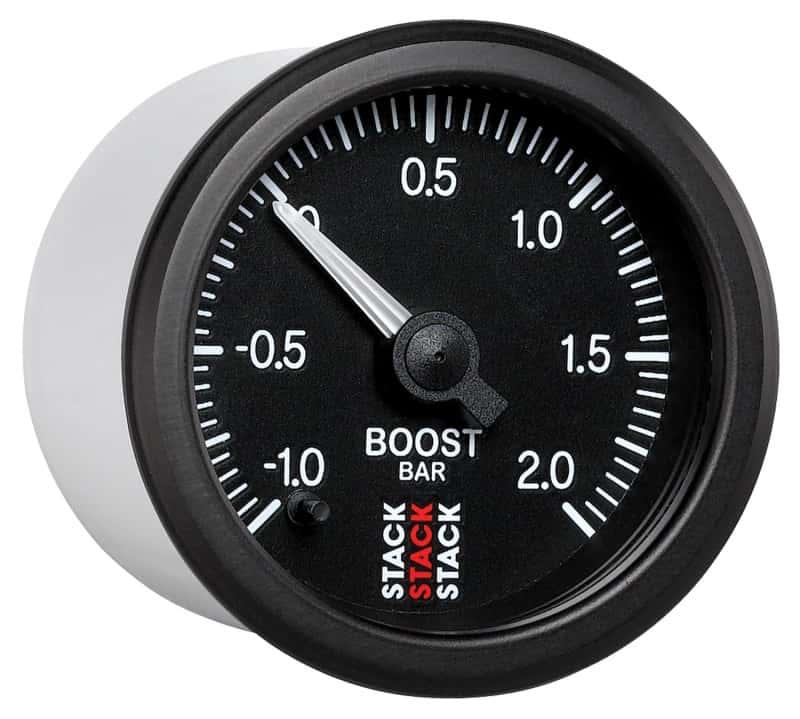 AutoMeter — Autometer Stack 52mm -1 to +2 Bar (Incl T-Fitting) Pro Stepper Motor Boost Pressure Gauge - Black
Ga Bst Stpr Blk 2Bar - view 5