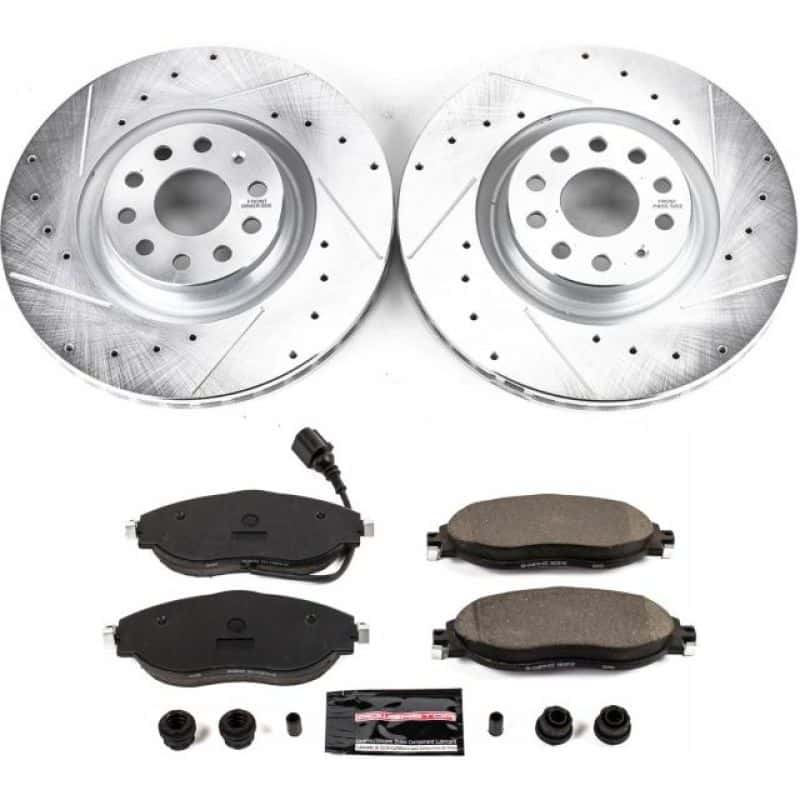 PowerStop — Power Stop 15-21 Volkswagen GTI Front Z23 Evolution Sport Brake Kit - view 1