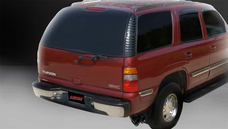 CORSA Performance — Corsa 2001-2006 Chevrolet Tahoe 5.3L V8 3in Cat-Back Single Side w Twin 4in Black Pro-Series Tips
Exhaust - view 5
