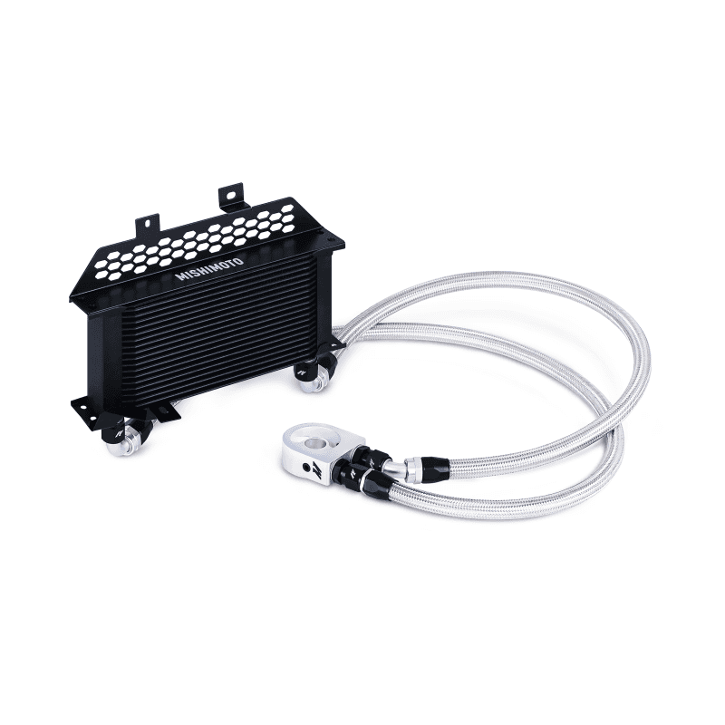 Mishimoto — Mishimoto 13+ Ford Focus ST Non-Thermostatic Oil Cooler Kit - Black - view 9