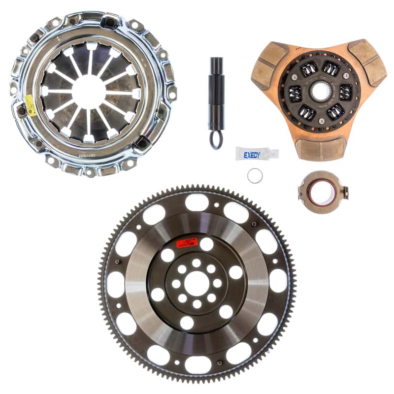 Exedy — Exedy 2002-2006 Acura RSX Base L4 Stage 2 Cerametallic Clutch Thick Disc Incl. HF02 Lightweight FW
Stage 2 Clutch Kit
Clutch Kit - view 1