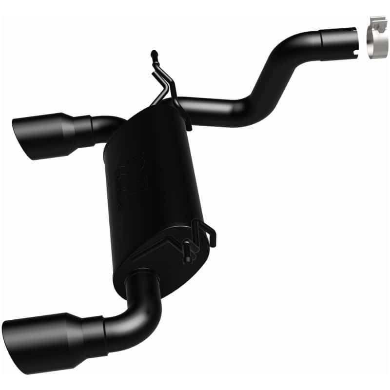 Magnaflow — MagnaFlow 2018+ Jeep Wrangler 3.6L Dual Black Tip Axle-Back Exhaust
Axle-Back
Cat-Back - view 5