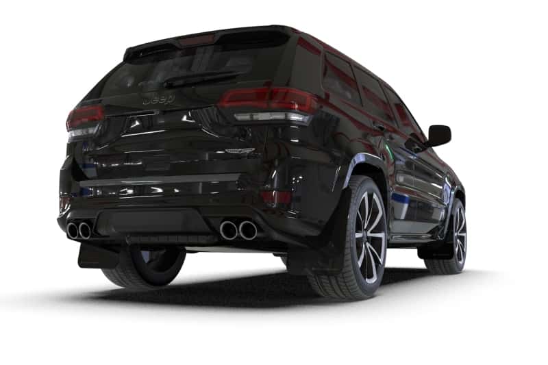 Rally Armor — Rally Armor 18-22 Jeep Grand Cherokee SRT Trackhawk Black UR Mud Flap - White Logo
Mud Flap - view 5