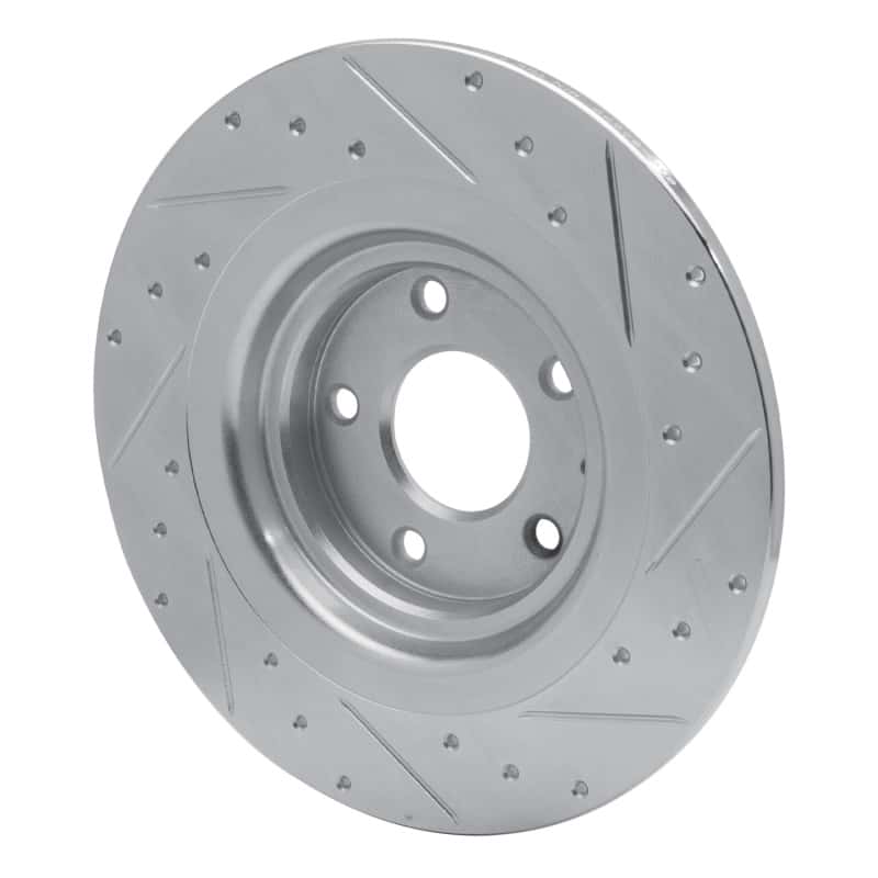 R1 Concepts — R1 16-23 Mazda CX-9 Rear Left Drilled & Slotted Silver Brake Rotor
R1 Brake Rotor Drill - view 4