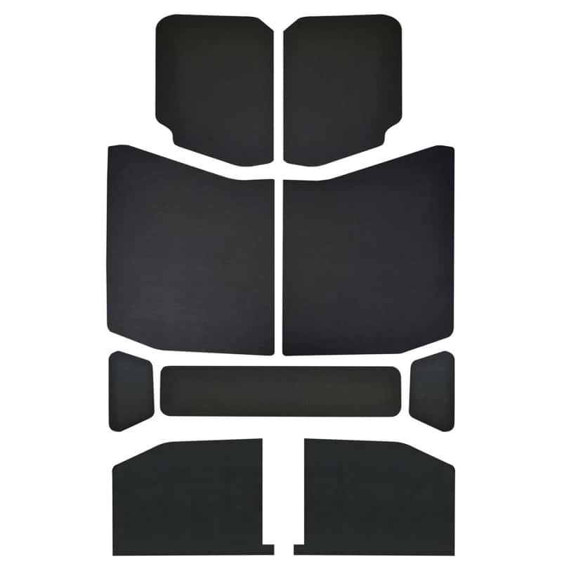 DEI — DEI 18-23 Jeep Wrangler JL 4-Door Boom Mat Headliner - 9 Piece - Black
Sound Dampening Kit - view 1
