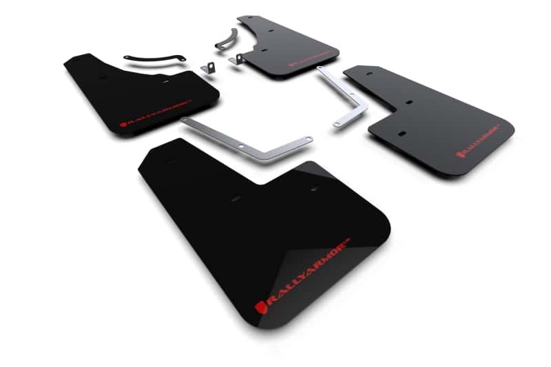 Rally Armor — Rally Armor 23-25 Mazda CX-50 (Will Not Fit CX-5) Black UR Mud Flap W/Red Logo
Mud Flap - view 1