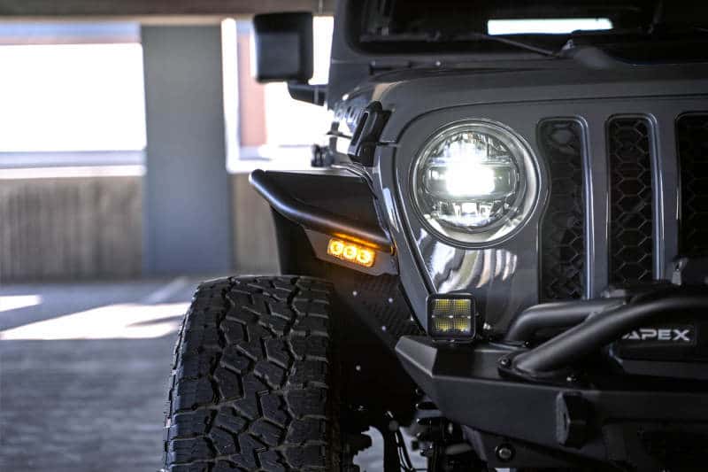 DV8 Offroad — DV8 Offroad 18-23 Jeep Wrangler JL Spec Series Tube Fenders - view 8