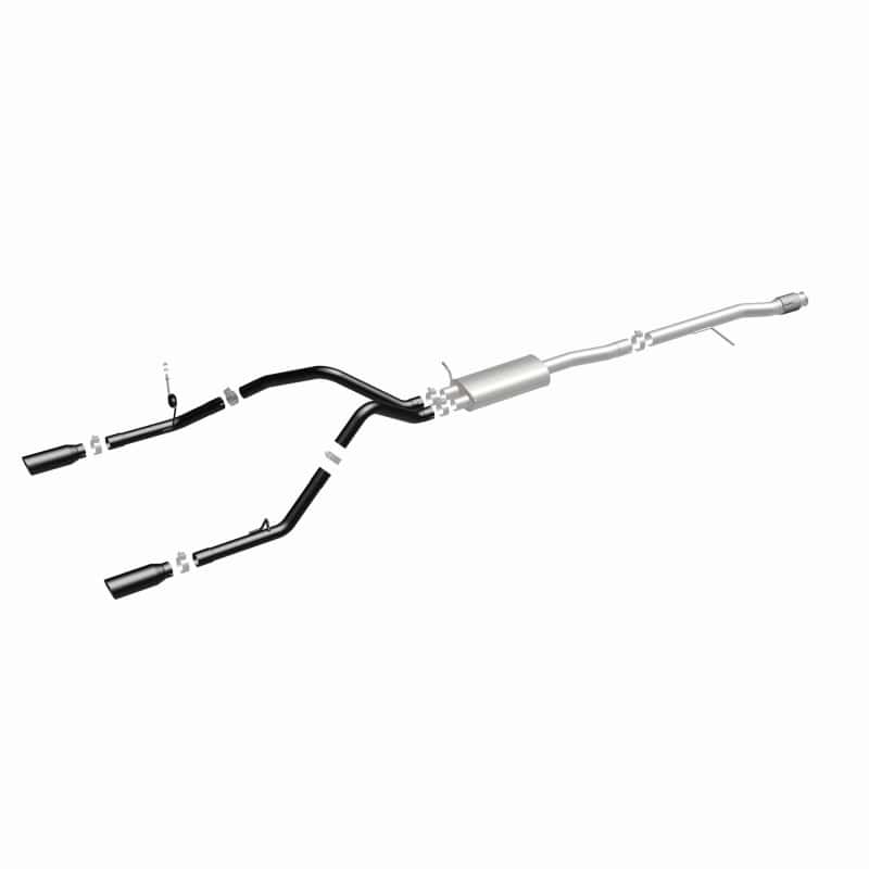 Magnaflow — MagnaFlow SYS Cat-Back 4in Black Dual Split Rear Tips 14-15 Chevy Silverado/GMC Sierra 4.3L-5.3L
Cat-Back - view 4