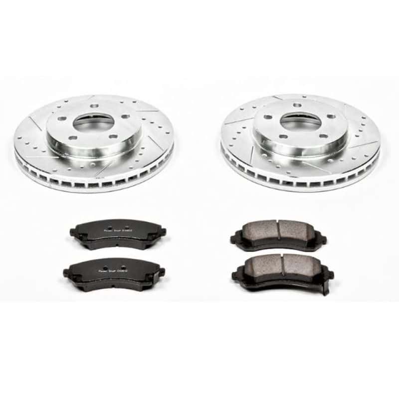 PowerStop — Power Stop 02-07 Buick Rendezvous Front Z23 Evolution Sport Brake Kit - view 1