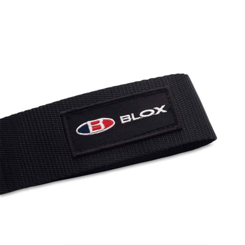 BLOX Racing — BLOX Racing Universal Tow Strap With BLOX Logo - Black - view 2