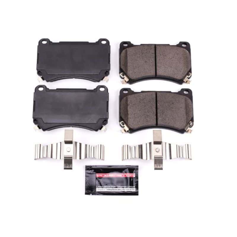 PowerStop — Power Stop 2011 Hyundai Equus Front Z23 Evolution Sport Brake Pads w/Hardware
Z23 Brake Pads - view 1