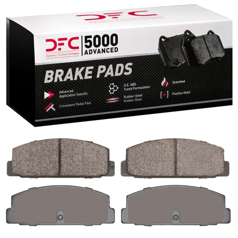 DFC — DFC 84-05 Mazda RX-7 Rear 5000 Advanced Ceramic Brake Pads
DFC Brake Pad Set - view 1