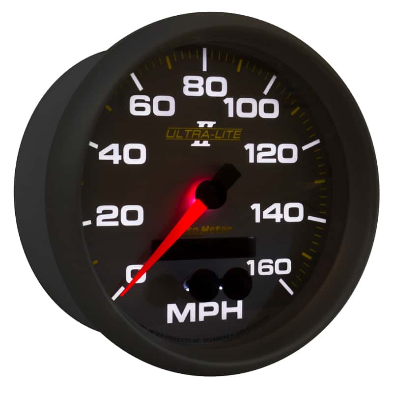 AutoMeter — Autometer Ultra-Lite II 5in 0-140MPH In-Dash Electronic GPS Programmable Speedometer
5" SPEEDO, 160 MPH, - view 12