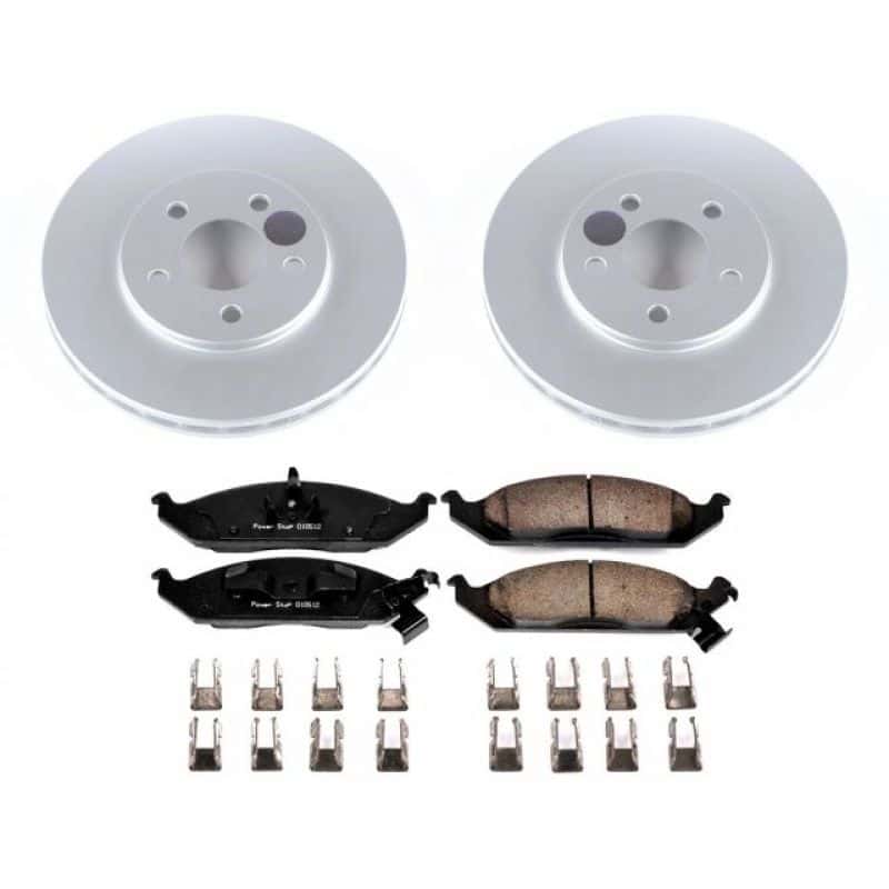 PowerStop — Power Stop 95-00 Chrysler Cirrus Front Z17 Evolution Geomet Coated Brake Kit - view 1