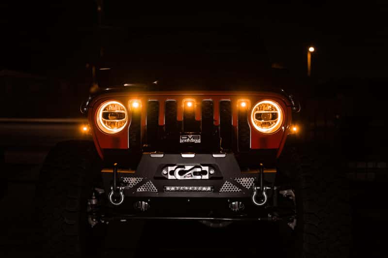 DV8 Offroad — DV8 Offroad 2018+ Jeep JL Grill Amber Marker Lights
JL MARKER LIGHT KIT - view 27