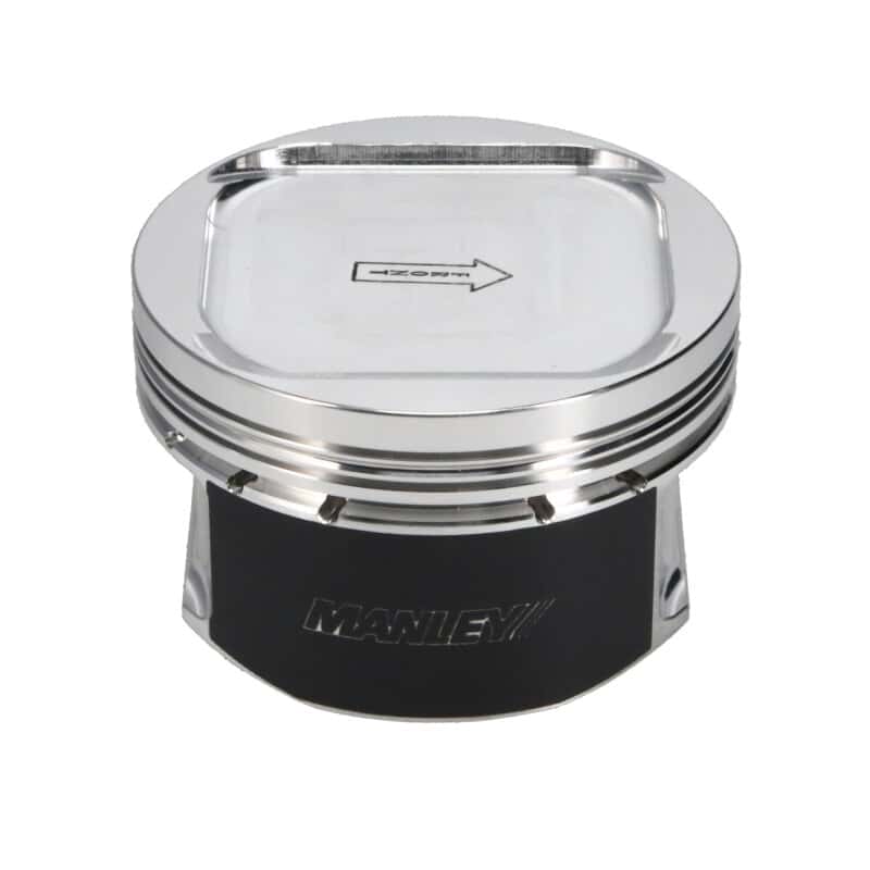 Manley Performance — Manley 98+ Subaru WRX (EJ205) 75mm STD Stroke 92.5mm +0.5mm Bore 8.5:1 Dish Piston Set with Rings
Piston Set - view 8