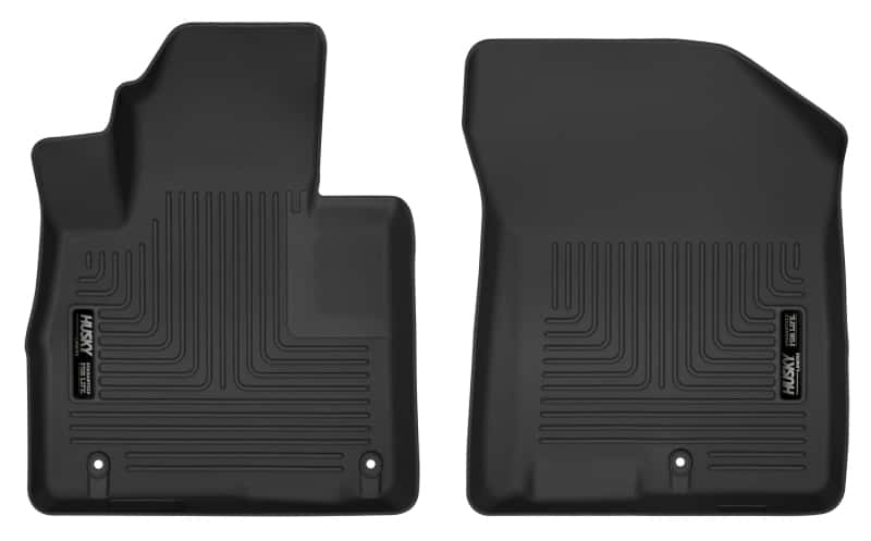 Husky Liners — Husky Liners 2019-2020 Hyundai Santa Fe X-Act Contour Black Floor Liners -Front
Floor Liners - view 1