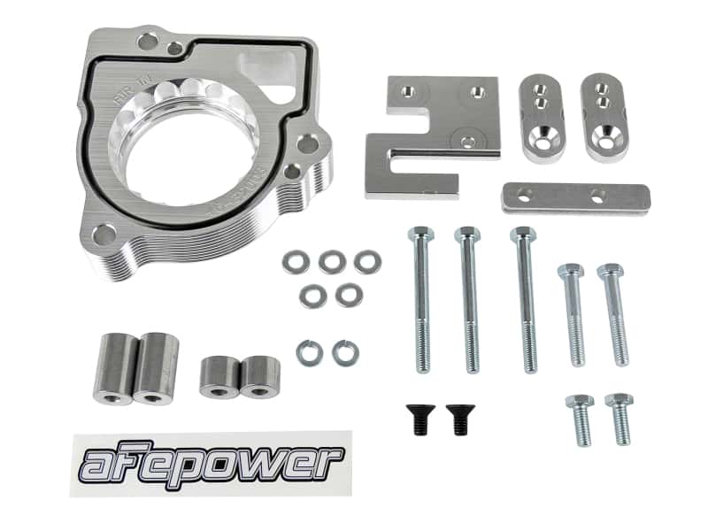 aFe — aFe Silver Bullet Throttle Body Spacers TBS Dodge Dakota/Durango 00-09 V8-4.7/5.7L HEMI
Throttle Body Spacer
TBdySpacer - view 5