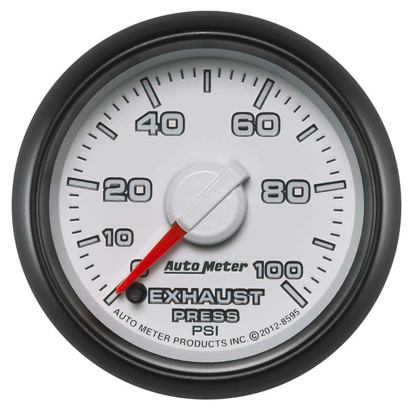 AutoMeter — Autometer Factory Match Exhaust Pressure Gauge 2-1/16in 0-100 PSI FSE Dodge
2-1/16" EXHAUST PRES - view 2