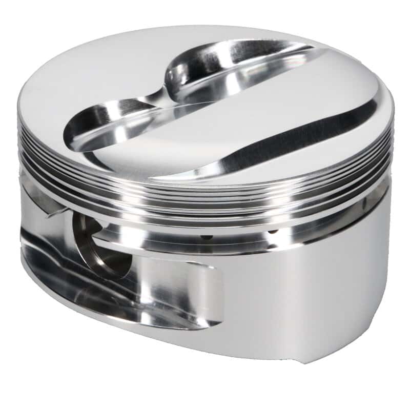 JE Pistons — JE Pistons 350 SBC 4.040 in. Bore 1.250 in. CH 13.70 CC Dome Left Piston - Single
Piston - view 3