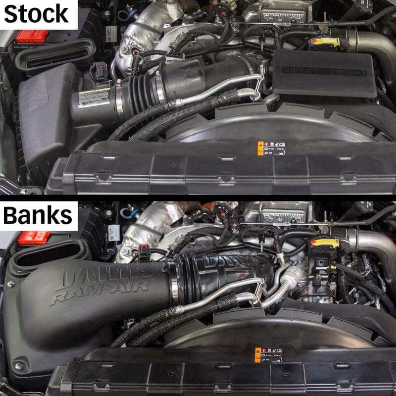 Banks Power — Banks Power 20-22 Chevy/GMC 2500/3500 L5P 6.6L Ram-Air Intake System - Oiled
Banks Ram-Air - view 3