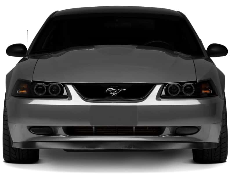 Raxiom — Raxiom 99-04 Ford Mustang Dual LED Halo Projector Headlights- Black Housing (Smoked Lens)
Headlights - view 10
