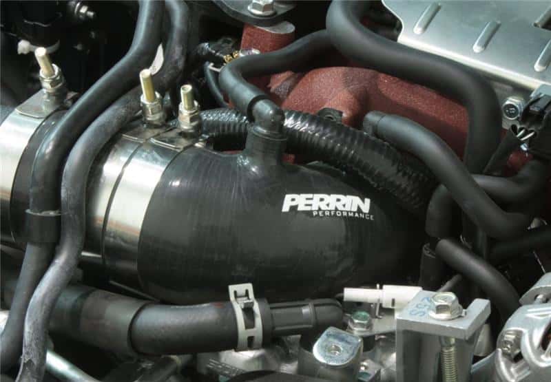 Perrin Performance — PERRIN 08-14 Subaru WRX / 04-13 Forester XT / 05-09 LGT/OBXT Turbo Inlet Hose - Black - view 5