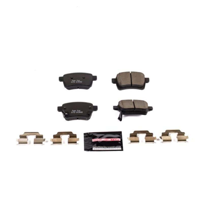 PowerStop — Power Stop 14-19 Fiat 500L Rear Z23 Evolution Sport Brake Pads w/Hardware
Z23 Brake Pads - view 1