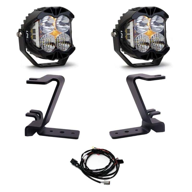 Baja Designs — Baja Designs 2023+ Ford F-250/350 Super Duty LP4 A-Pillar Light Kit - view 1