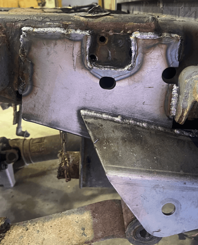 RustBuster — Rust Buster 2004-2008 Ford F-150 Center Rear Frame Section with ward Leaf Spring Mount - Right - view 5