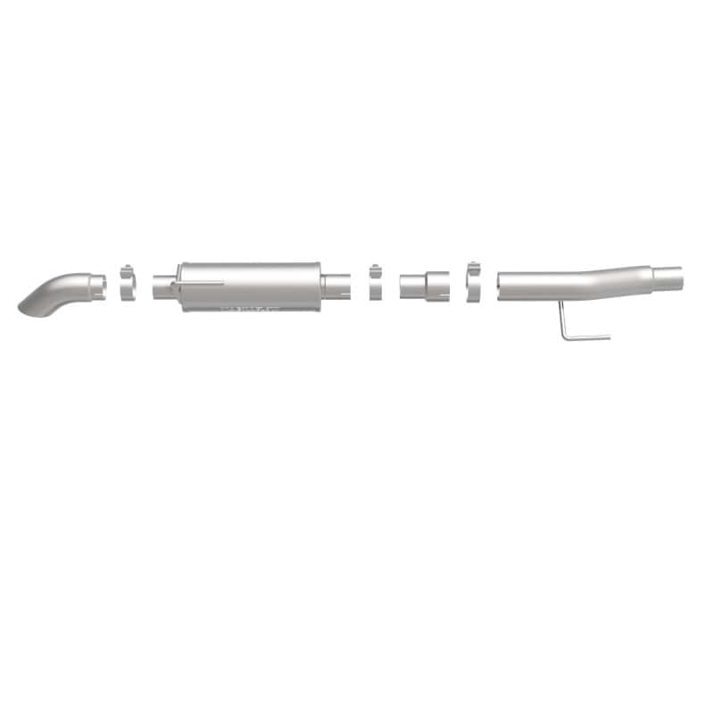 Magnaflow — MagnaFlow Cat-Back, SS, 2.5/3in, Turn Down In Front Rear Tire 2015 Ford F150 5.0L V8 Ext Cab
Cat-Back - view 8