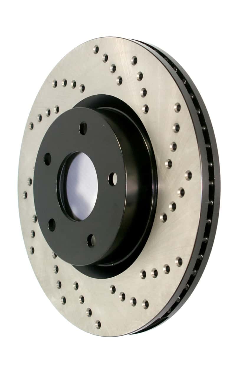 Stoptech — StopTech 2018 Honda Civic Type R Cross Drilled Right Rear Rotor
Cross Drilled Rotor
Disc Brake Rotor - view 1