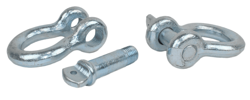 Fishbone Offroad — Fishbone Offroad D Ring 3/4In Zinc 2 Piece Set - view 4