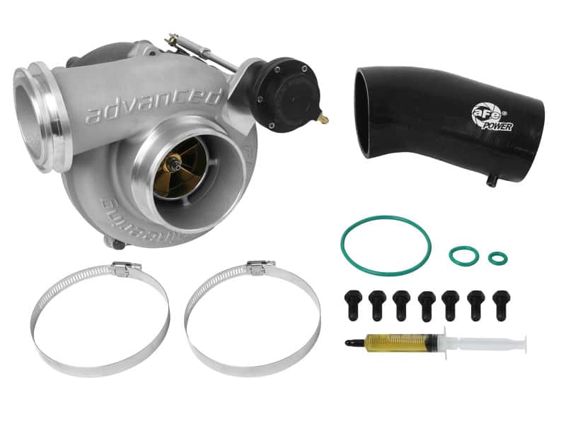aFe — aFe Power Bladerunner Turbocharger 86mm 99.5-03 Ford Diesel Trucks V8 7.3L (td)
Turbocharger - view 2