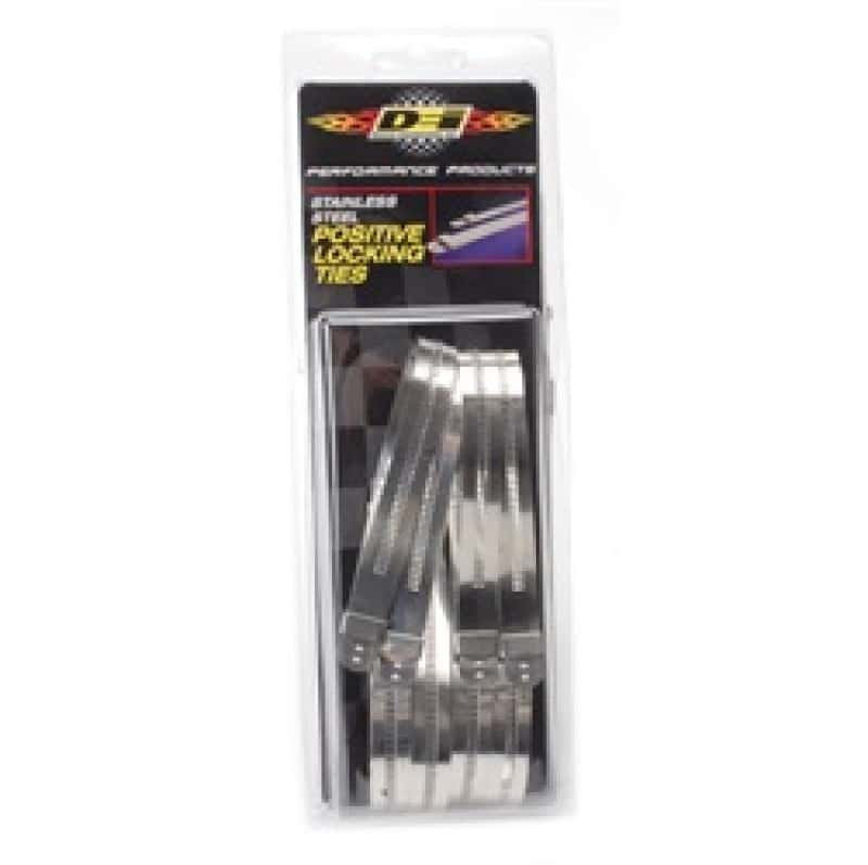 DEI — DEI Stainless Steel Positive Locking Tie 1/2in (12mm) x 9in - 8 per pack
Heat Shield Tie - view 10
