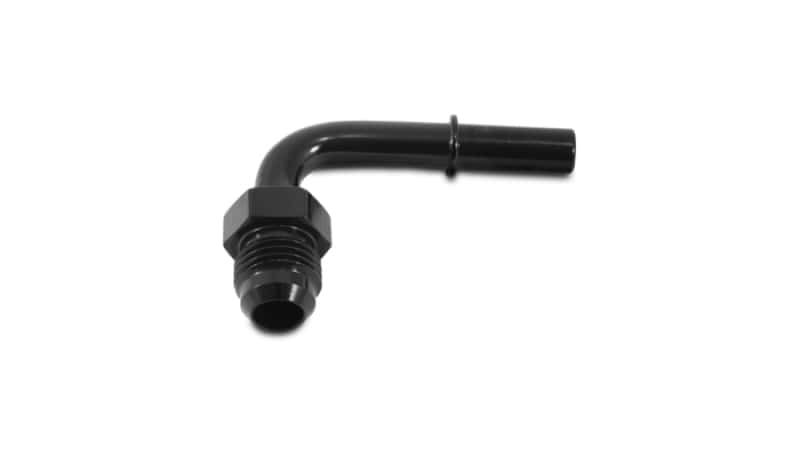 Vibrant — Vibrant 90 Degree Aluminum AN to Male Quick Connect Fitting -6AN - 0.3125in Hose Size
-6ANML-5/16"Barb90Dg
Multi-PurposeFitting - view 2