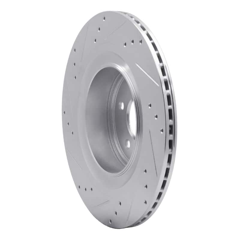 R1 Concepts — R1 09-20 Nissan 370Z Rear Right Drilled & Slotted Silver Brake Rotor
R1 Brake Rotor Drill - view 4